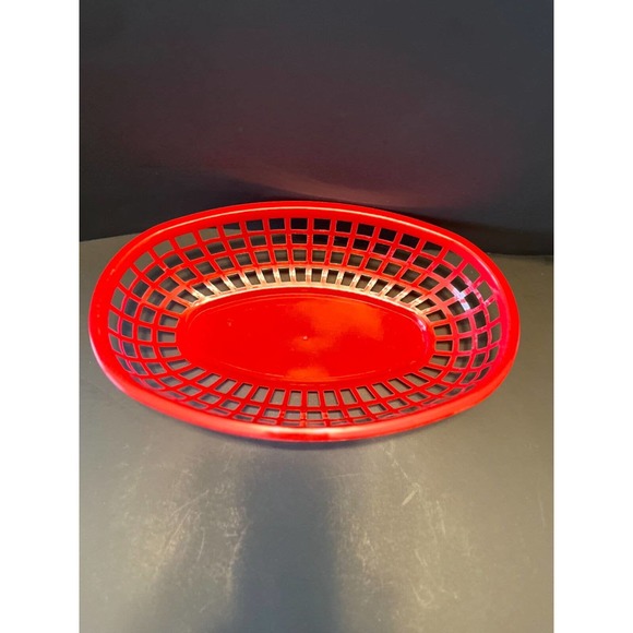 Hot Dog/Hamburger Barbecue Plastic Basket 9” Dish 29 Pieces - Picture 2 of 6
